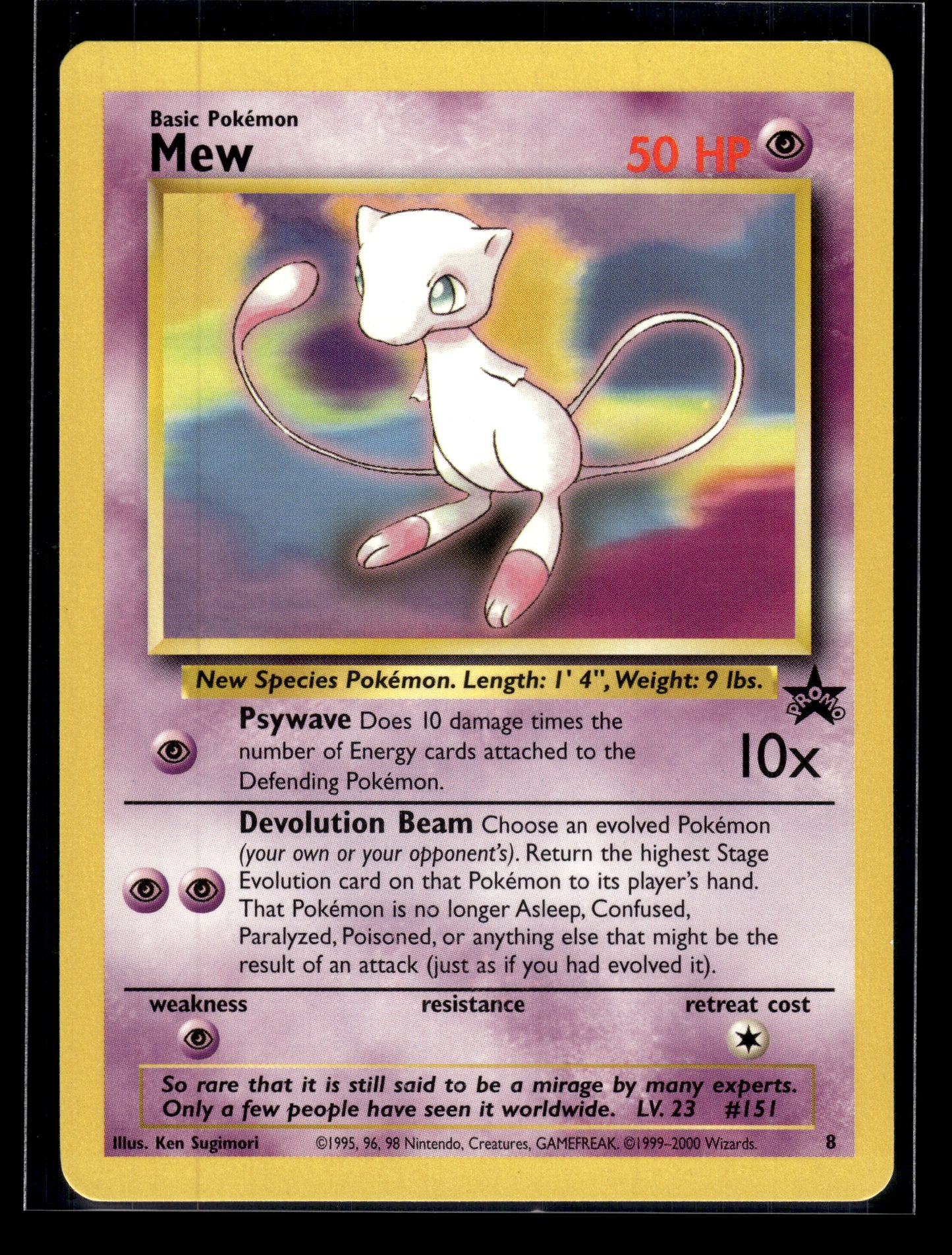 Mew #8 WoTC Promo LP