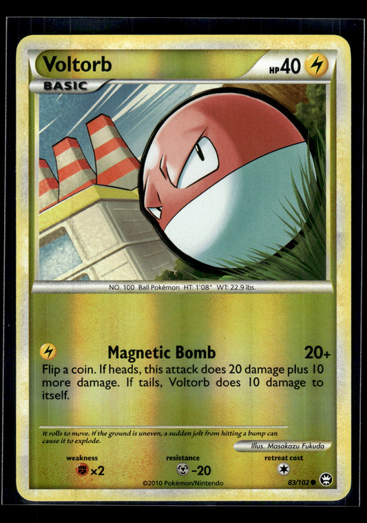 Voltorb #83/102 Reverse Holo Triumphant LP