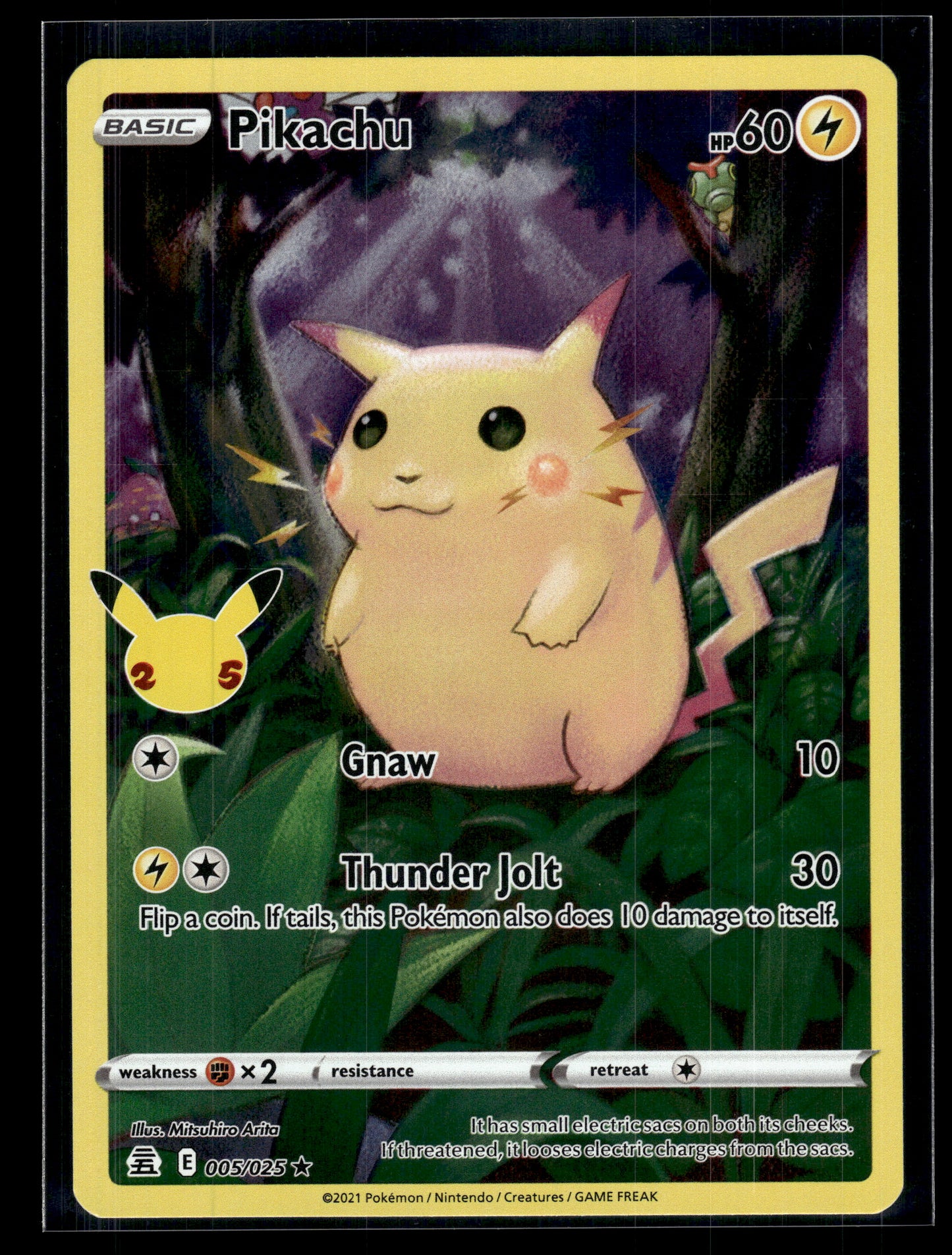Pikachu #005/025 Celebrations LP