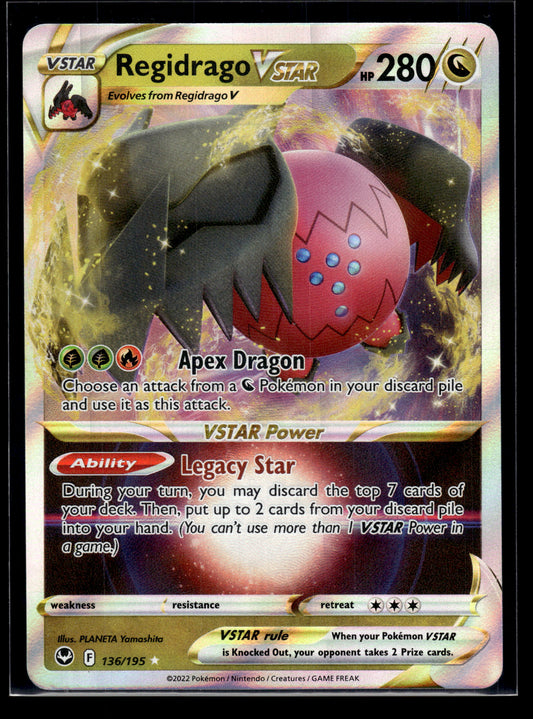 Regidrago VSTAR #136/195 Silver Tempest VLP