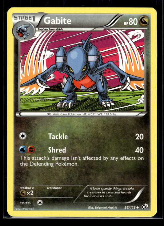 Gabite #95/113 Legendary Treasures MP