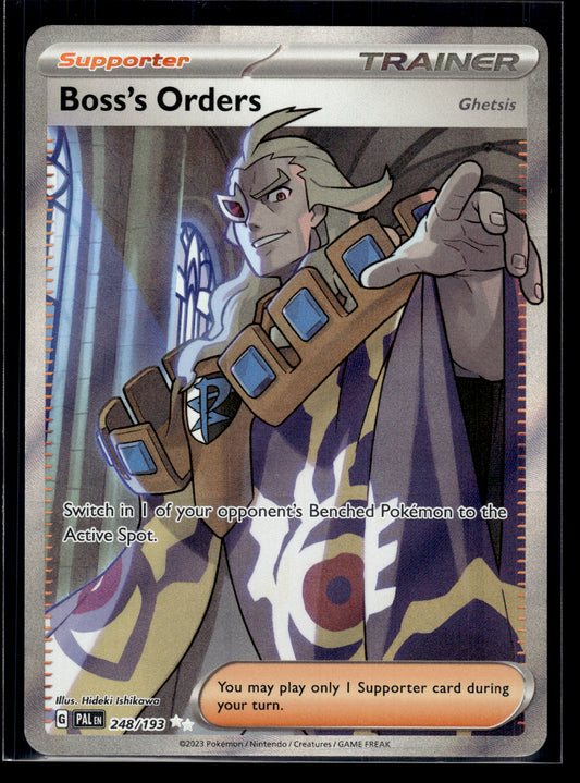Boss's Orders #248/193 Paldea Evolved VLP