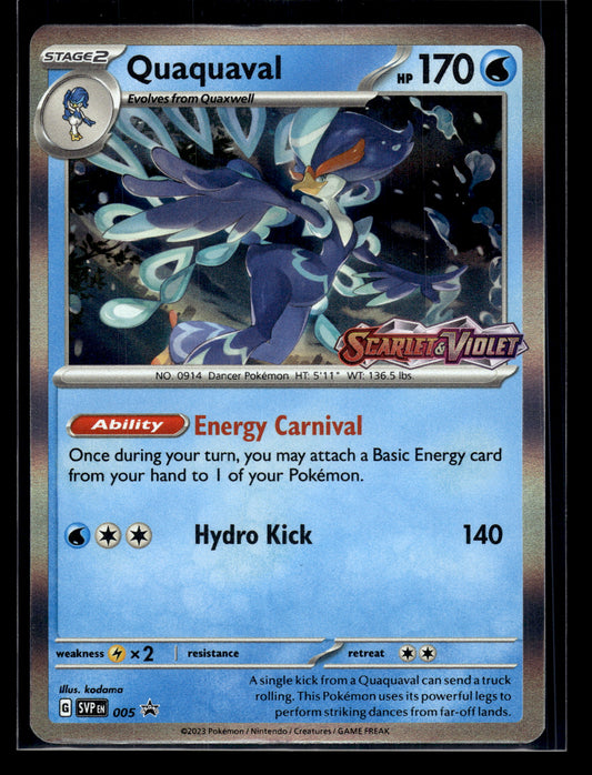 Quaquaval #005 Scarlet & Violet Promo Cards VLP