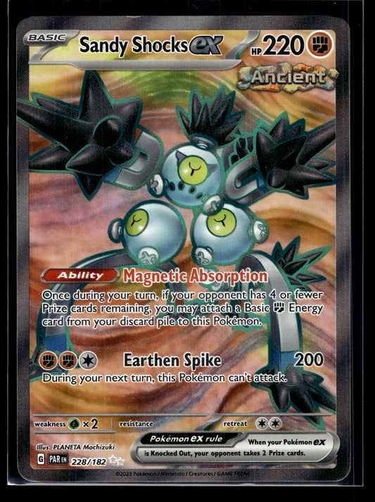Sandy Shocks ex #228/182 Paradox Rift VLP