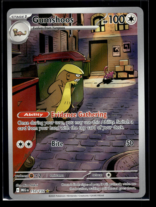Gumshoos #153/132 Mega Evolution NM