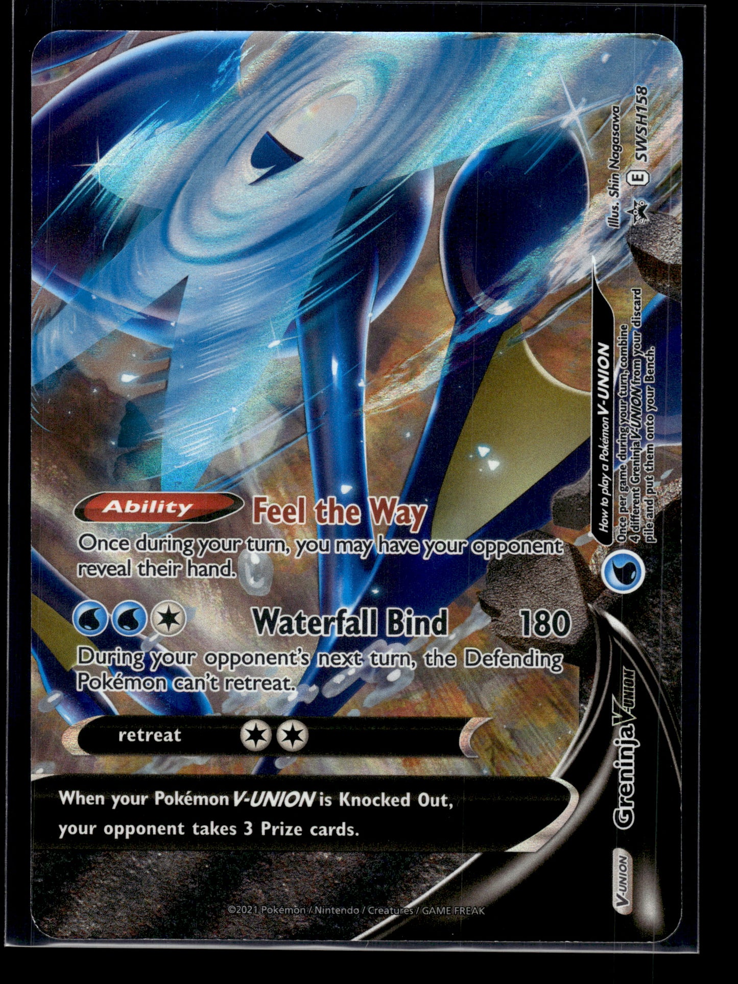 Greninja V-UNION #SWSH158 Sword & Shield Promo Cards VLP