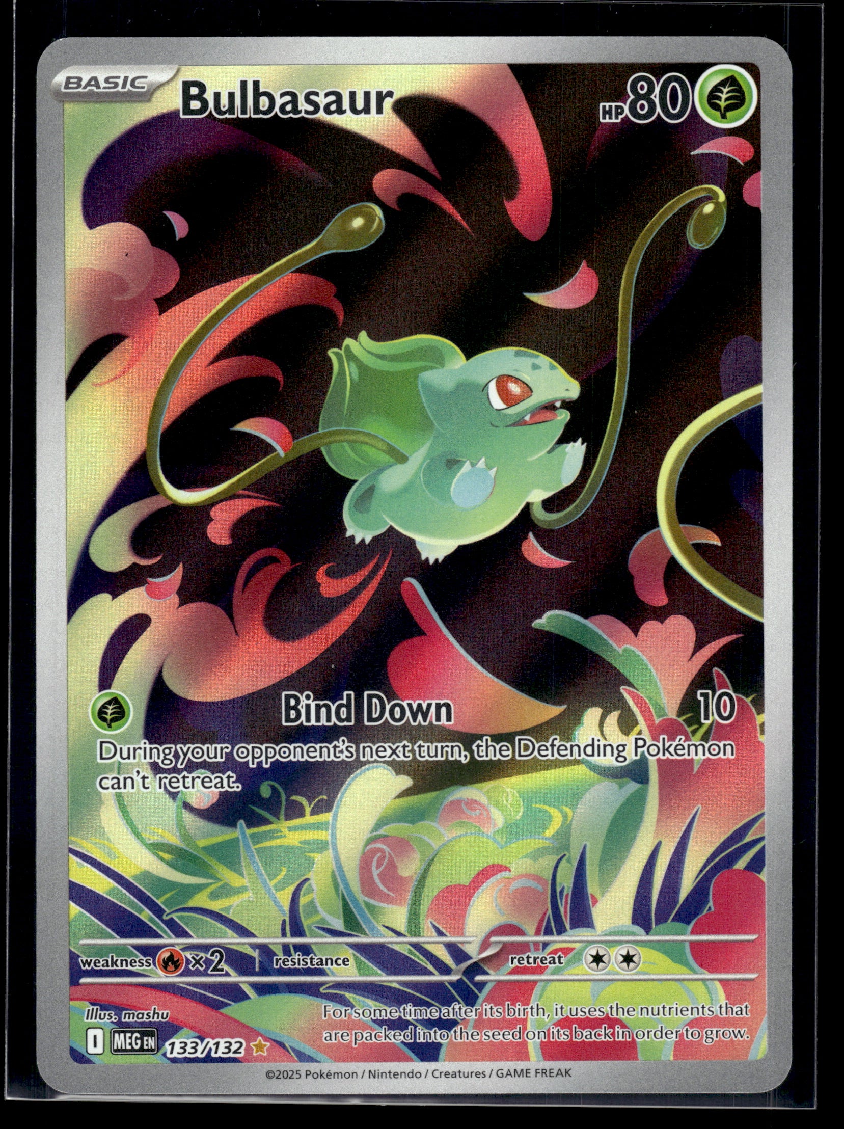 Bulbasaur #133/132 Mega Evolution NM