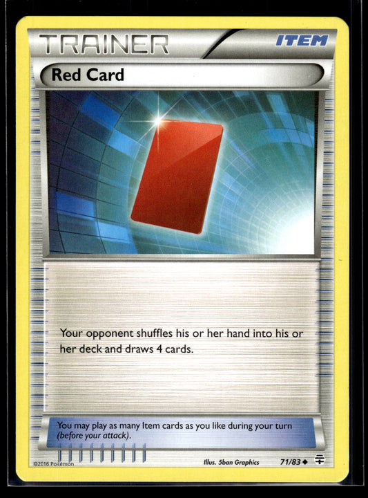 Red Card #71/83 Generations LP
