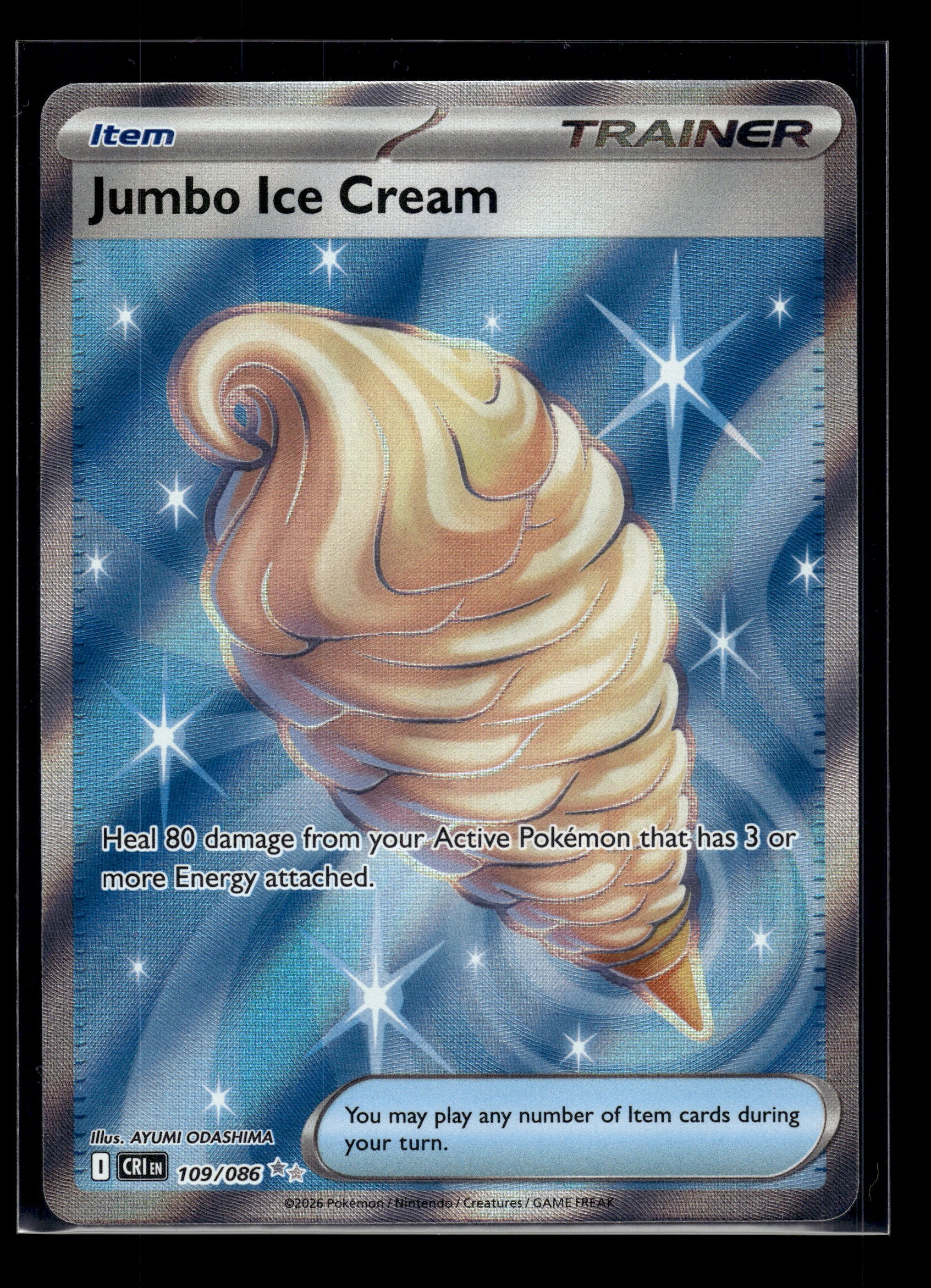 Jumbo Ice Cream #109/086 Chaos Rising NM