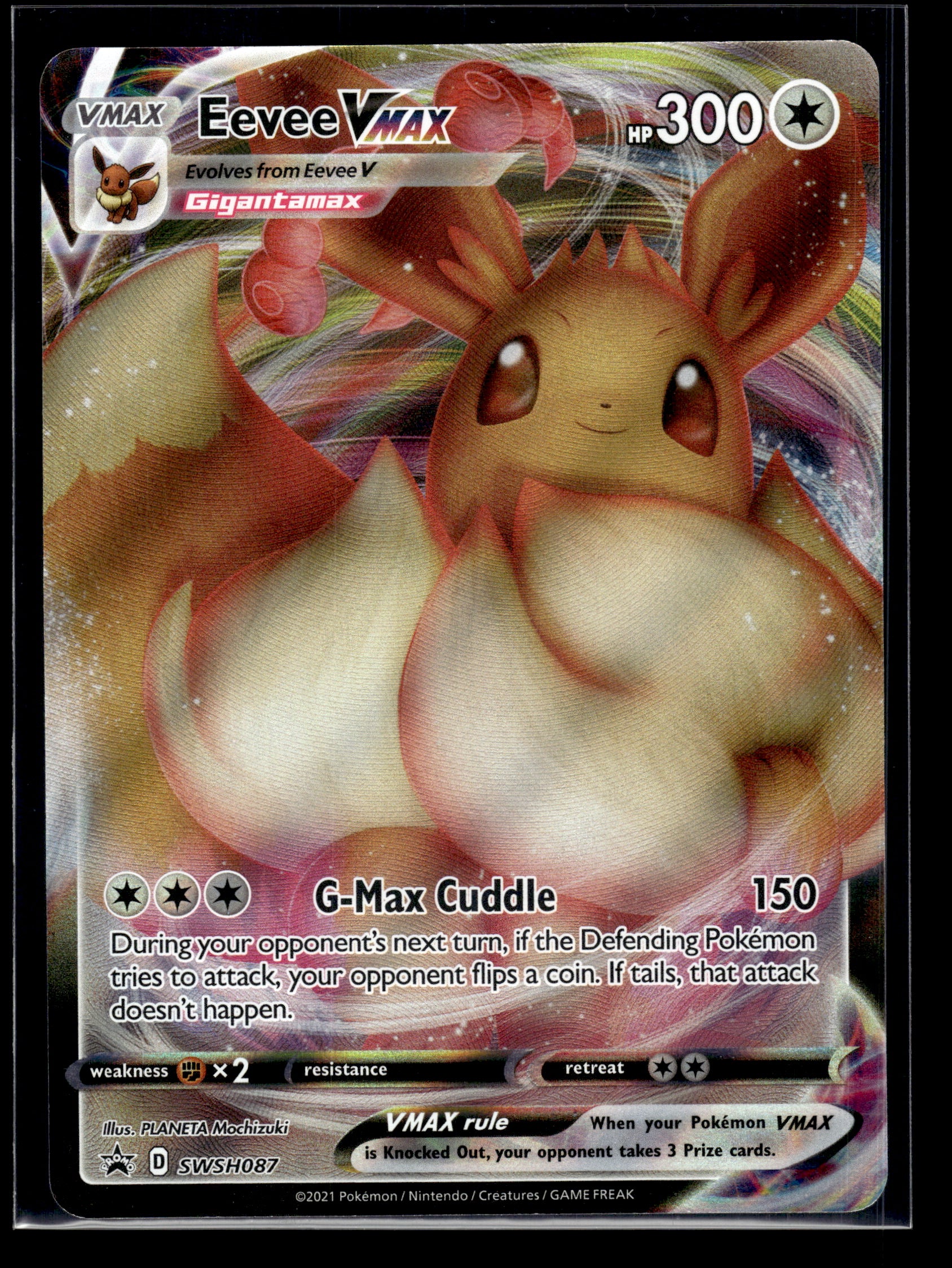 Eevee VMAX #SWSH087 Sword & Shield Promo Cards VLP