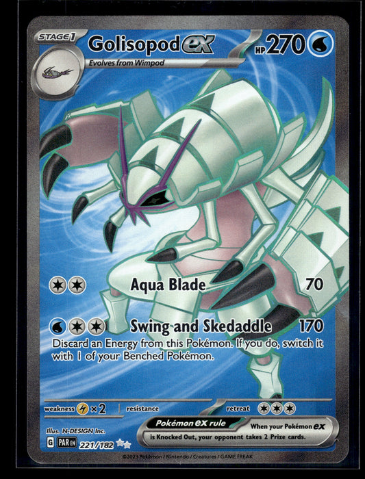 Golisopod ex #221/182 Paradox Rift LP