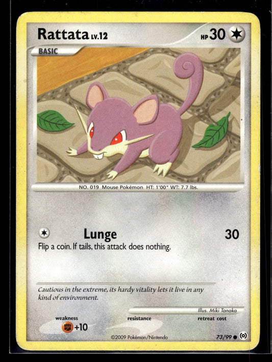 Rattata #73/99 Arceus MP