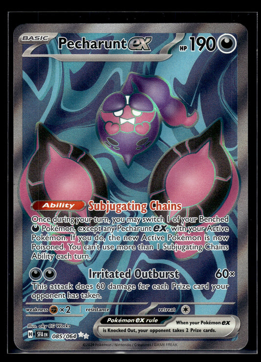Pecharunt ex #085/064 Shrouded Fable NM