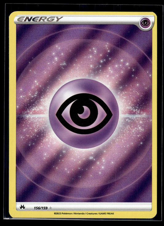Psychic Energy (Texture Full Art) #156/159 Crown Zenith VLP
