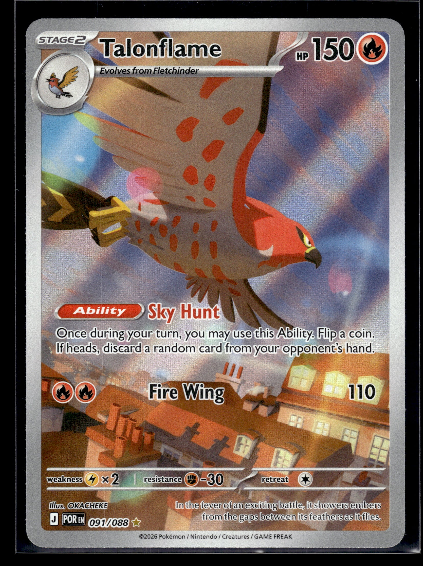 Talonflame #091/088 Perfect Order VLP