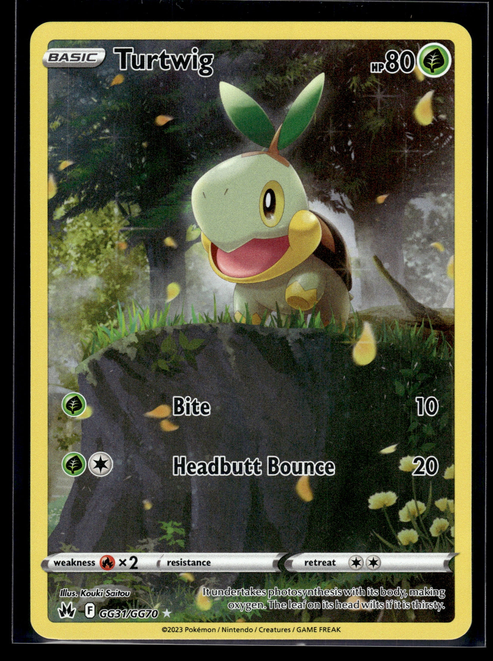 Turtwig #GG31/GG70 Crown Zenith: Galarian Gallery VLP