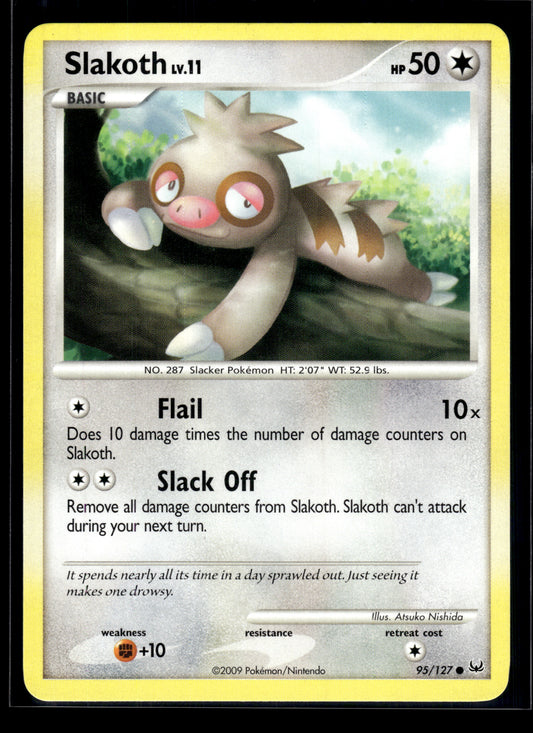 Slakoth #95/127 Platinum VLP