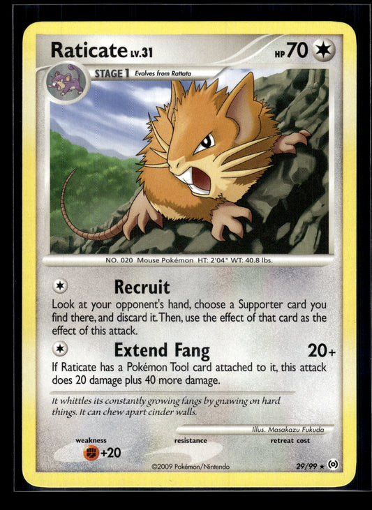Raticate #29/99 Arceus LP