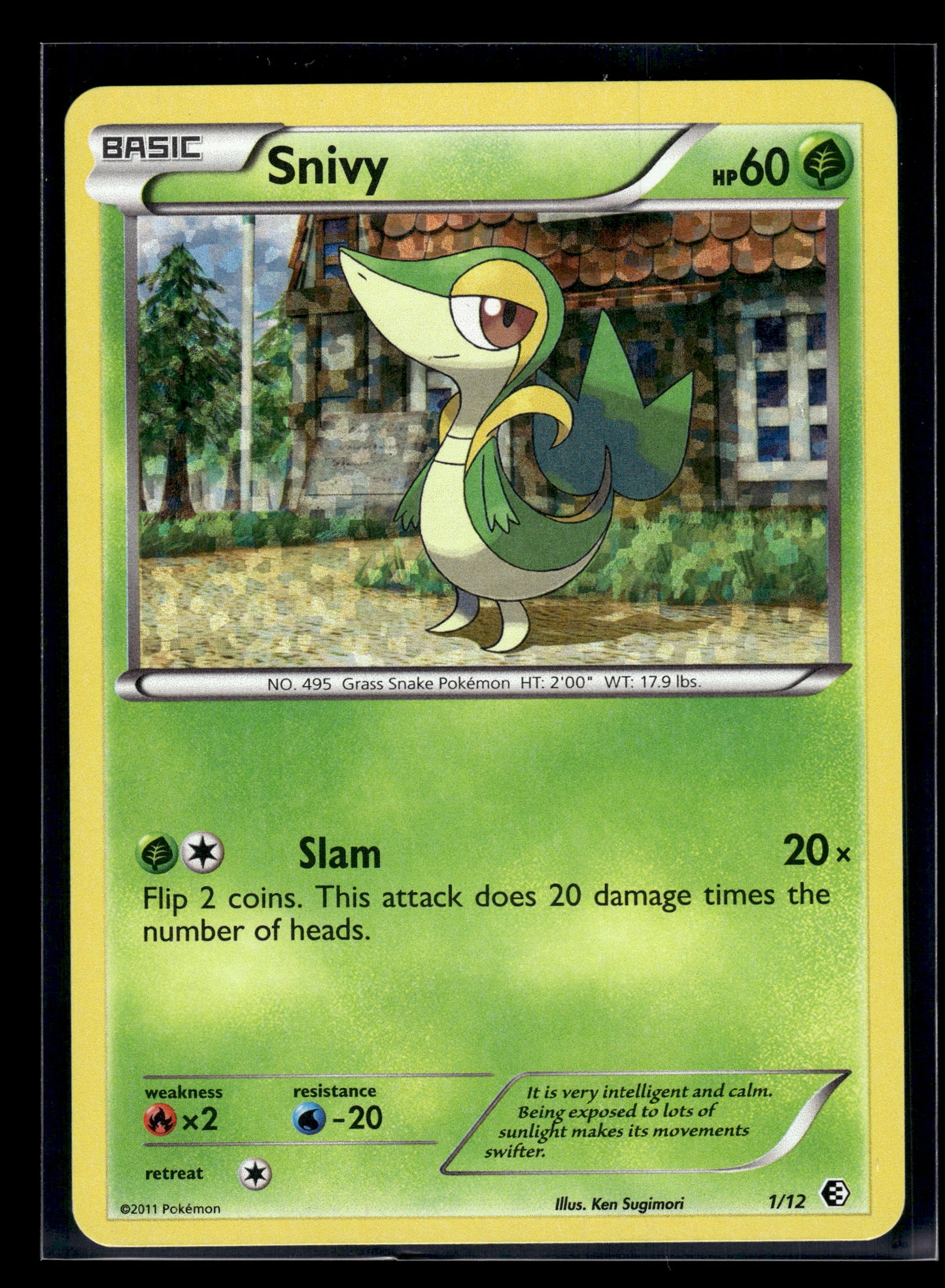 Snivy #001/012 McDonald's Promos 2011 LP