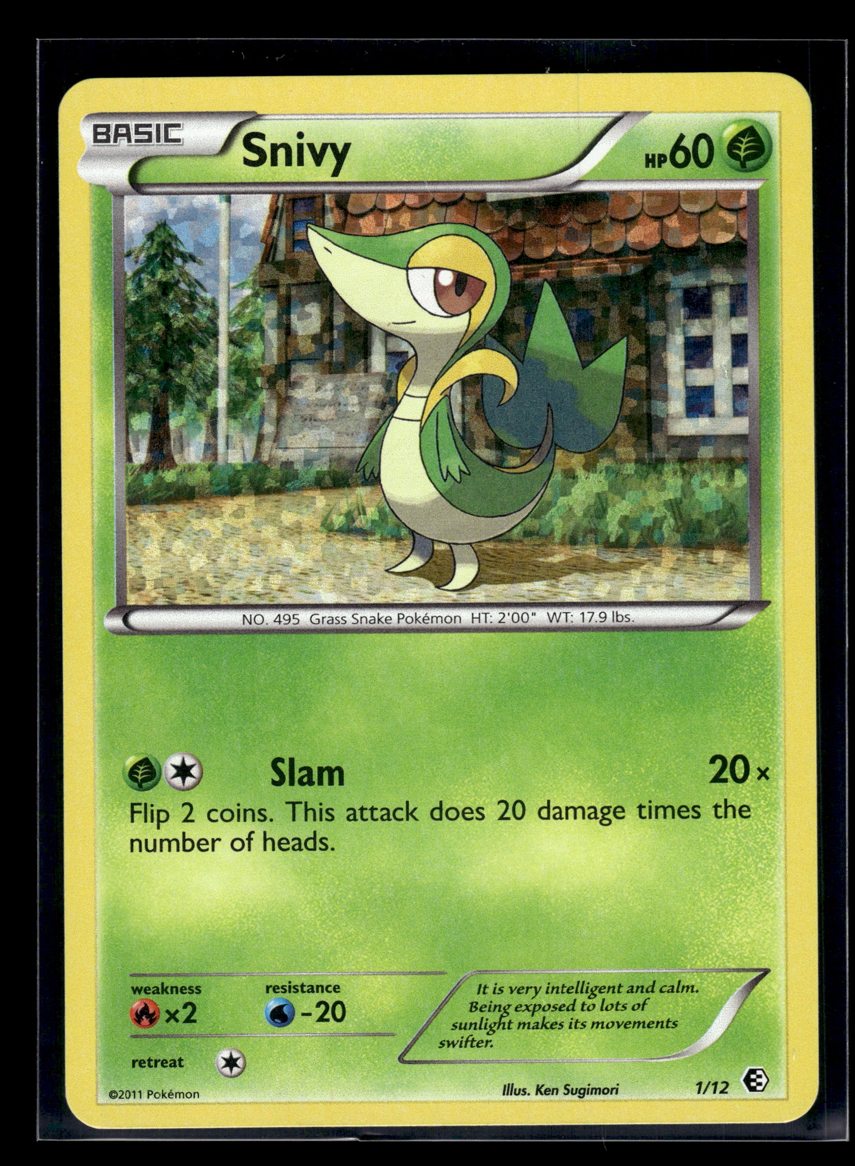 Snivy #001/012 McDonald's Promos 2011 LP