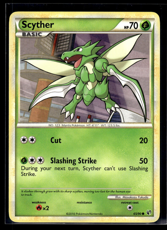 Scyther #65/90 Undaunted LP