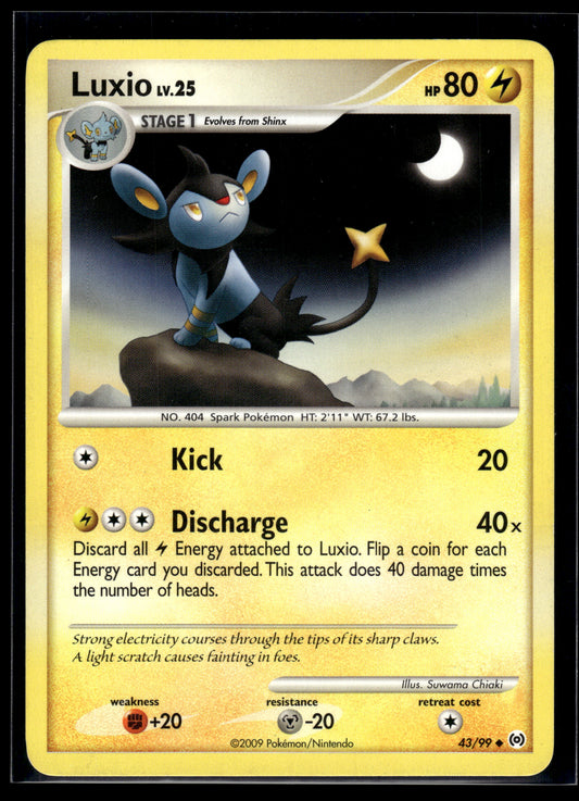 Luxio #43/99 Arceus LP