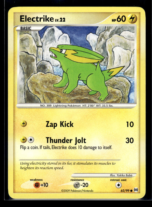 Electrike #62/99 Arceus LP