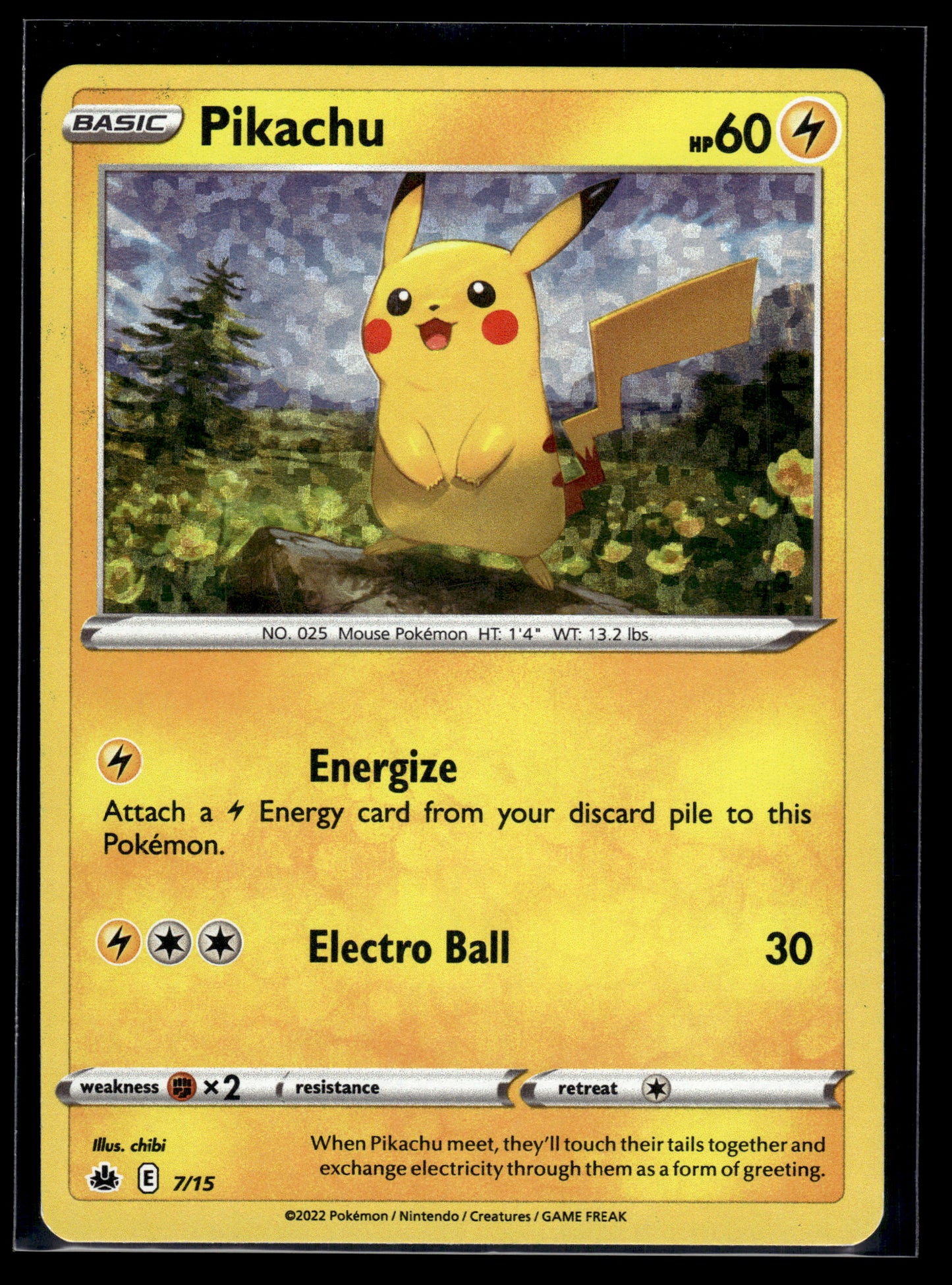 Pikachu #007/015 McDonald's Promos 2022 LP