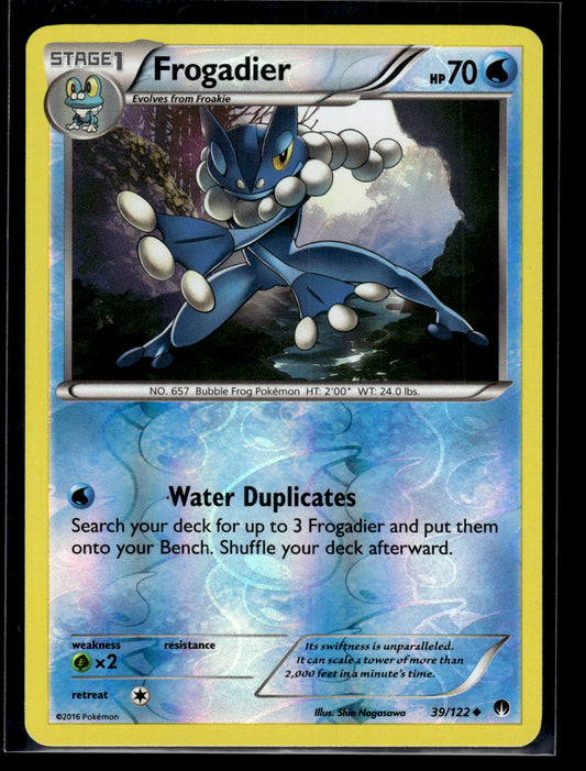 Frogadier #39/122 Reverse Holo BREAKpoint LP