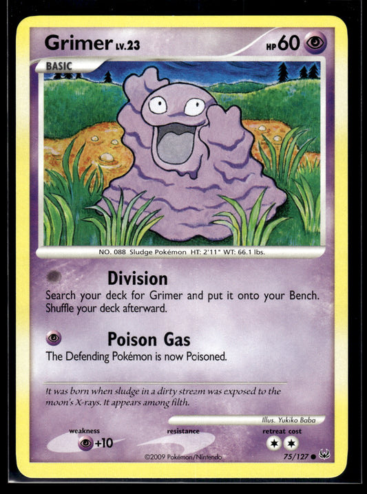 Grimer #75/127 Platinum LP