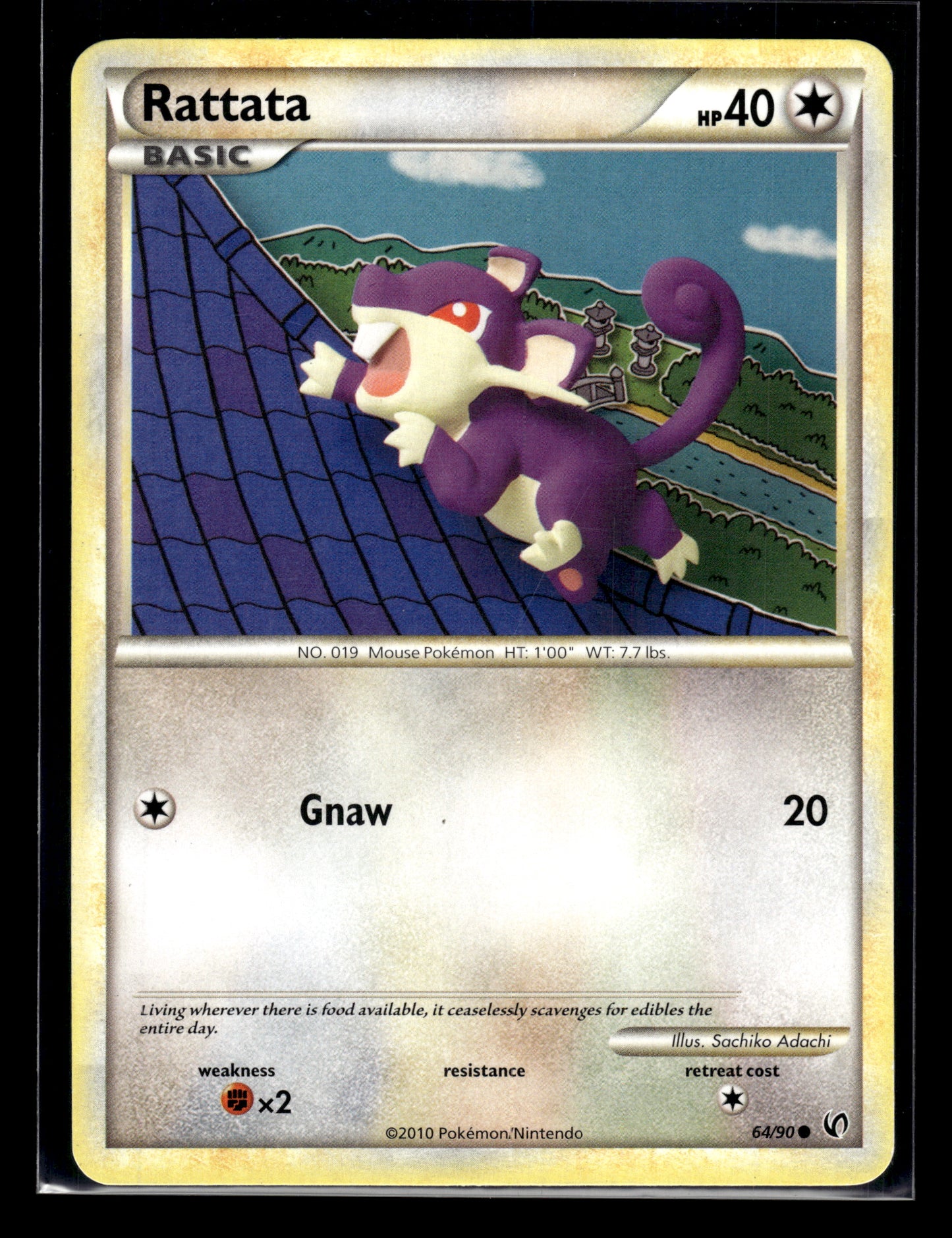 Rattata #64/90 Undaunted MP