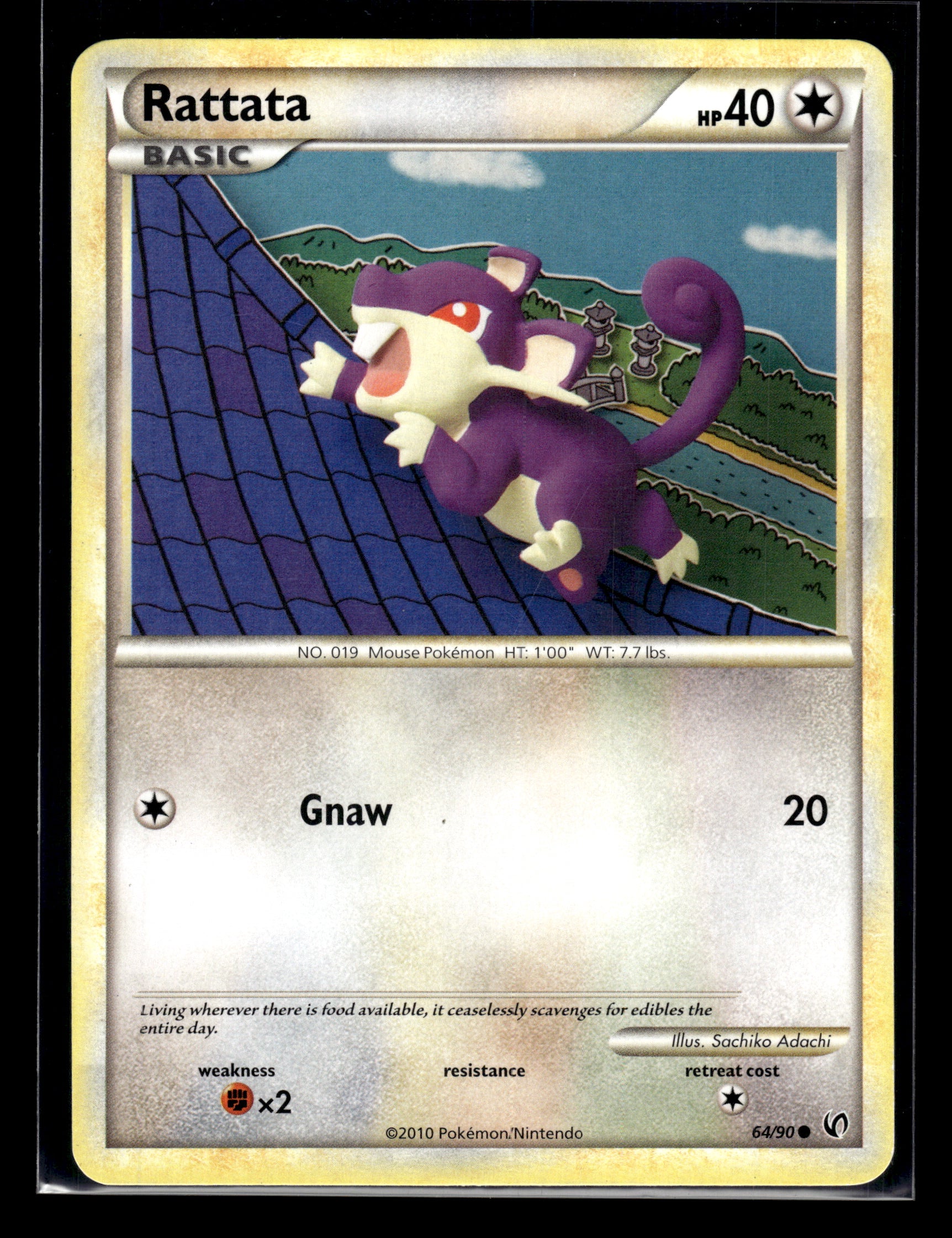 Rattata #64/90 Undaunted MP