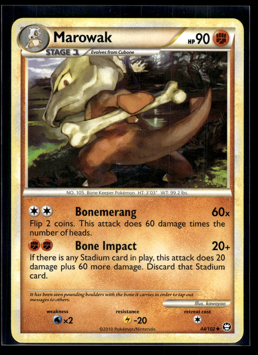 Marowak #44/102 Triumphant MP