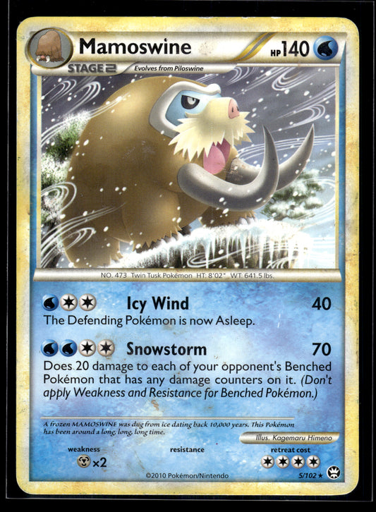 Mamoswine #5/102 Triumphant HP