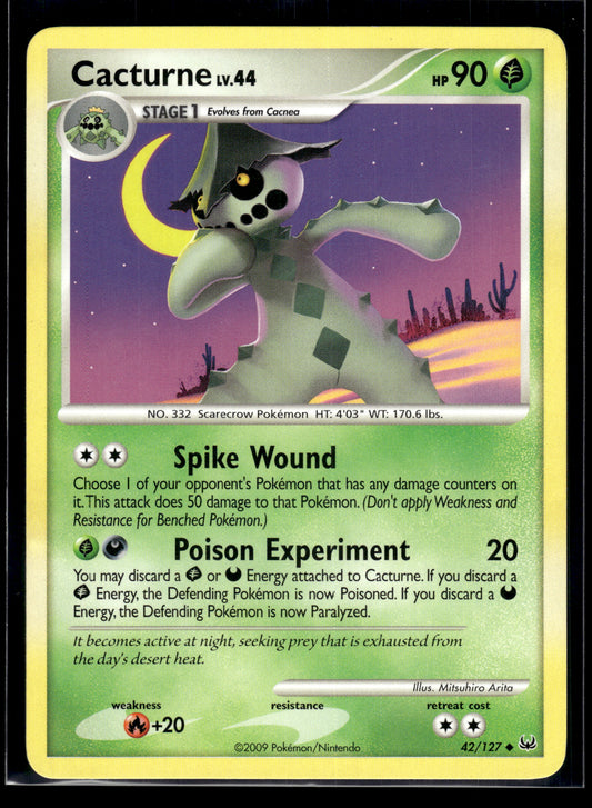 Cacturne #42/127 Platinum MP