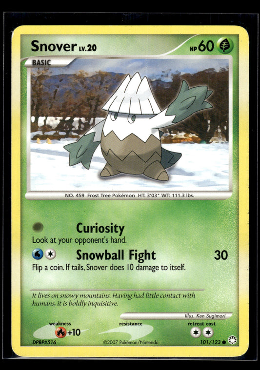 Snover #101/123 Mysterious Treasures MP