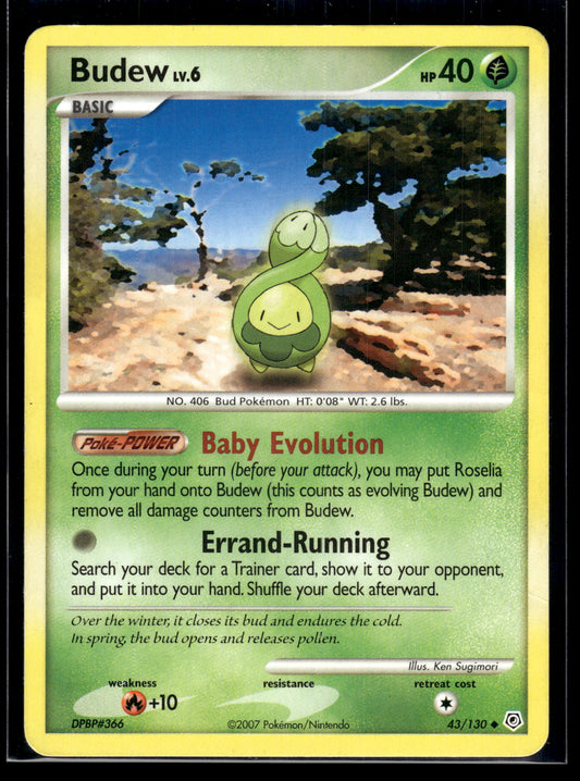 Budew #43/130 Diamond and Pearl MP