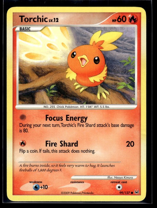 Torchic #99/127 Platinum MP