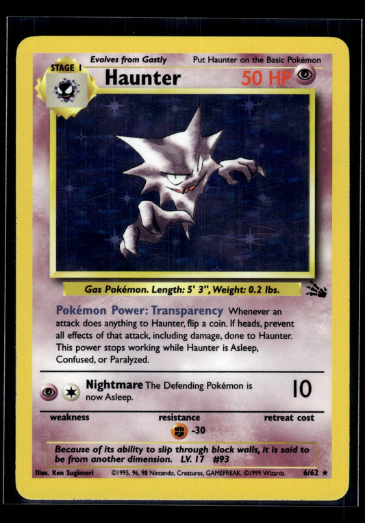 Haunter #06/62 Fossil LP