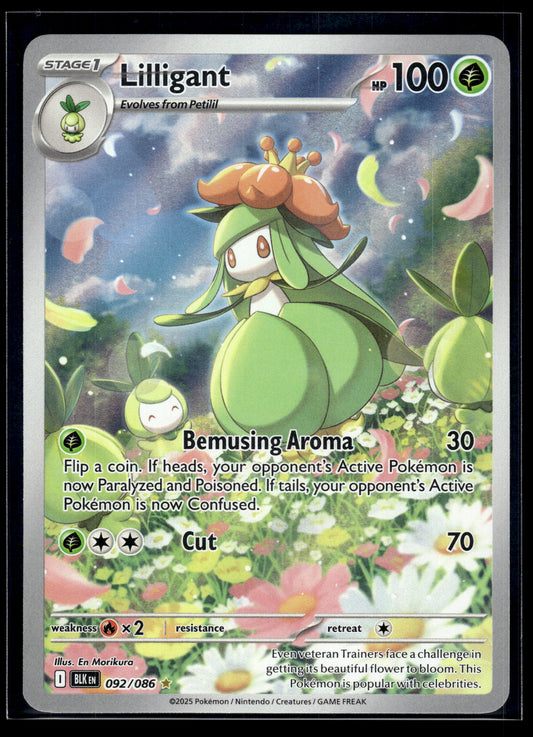 Lilligant #092/086 Black Bolt LP