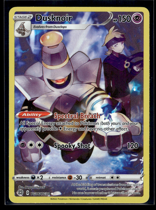 Dusknoir #TG06/TG30 Brilliant Stars Trainer Gallery LP