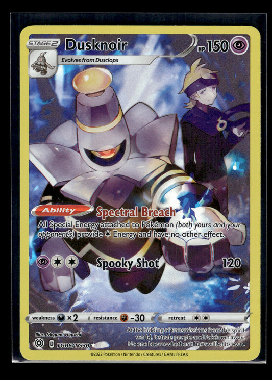 Dusknoir #TG06/TG30 Brilliant Stars Trainer Gallery VLP