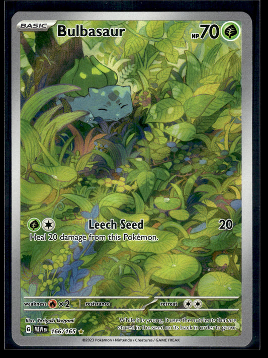 Bulbasaur #166/165 151 LP