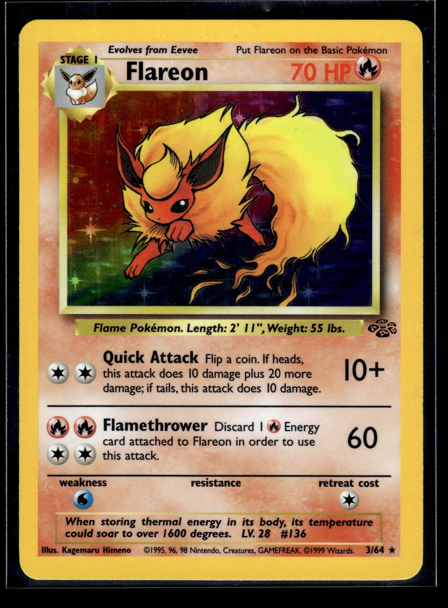 Flareon #03/64 Jungle LP