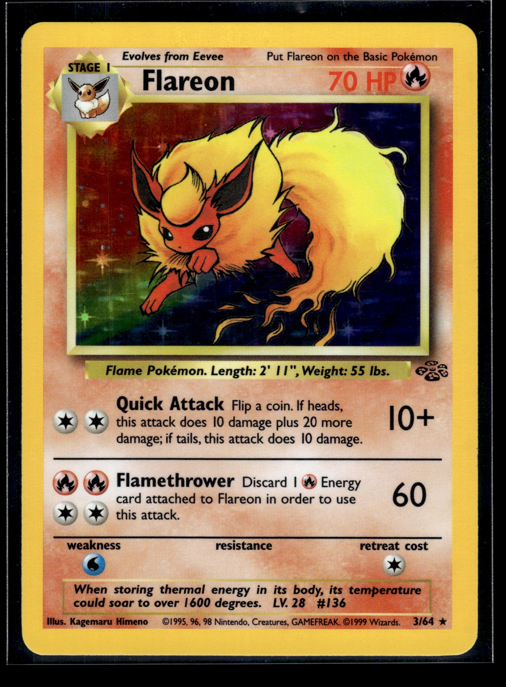 Flareon #03/64 Jungle LP