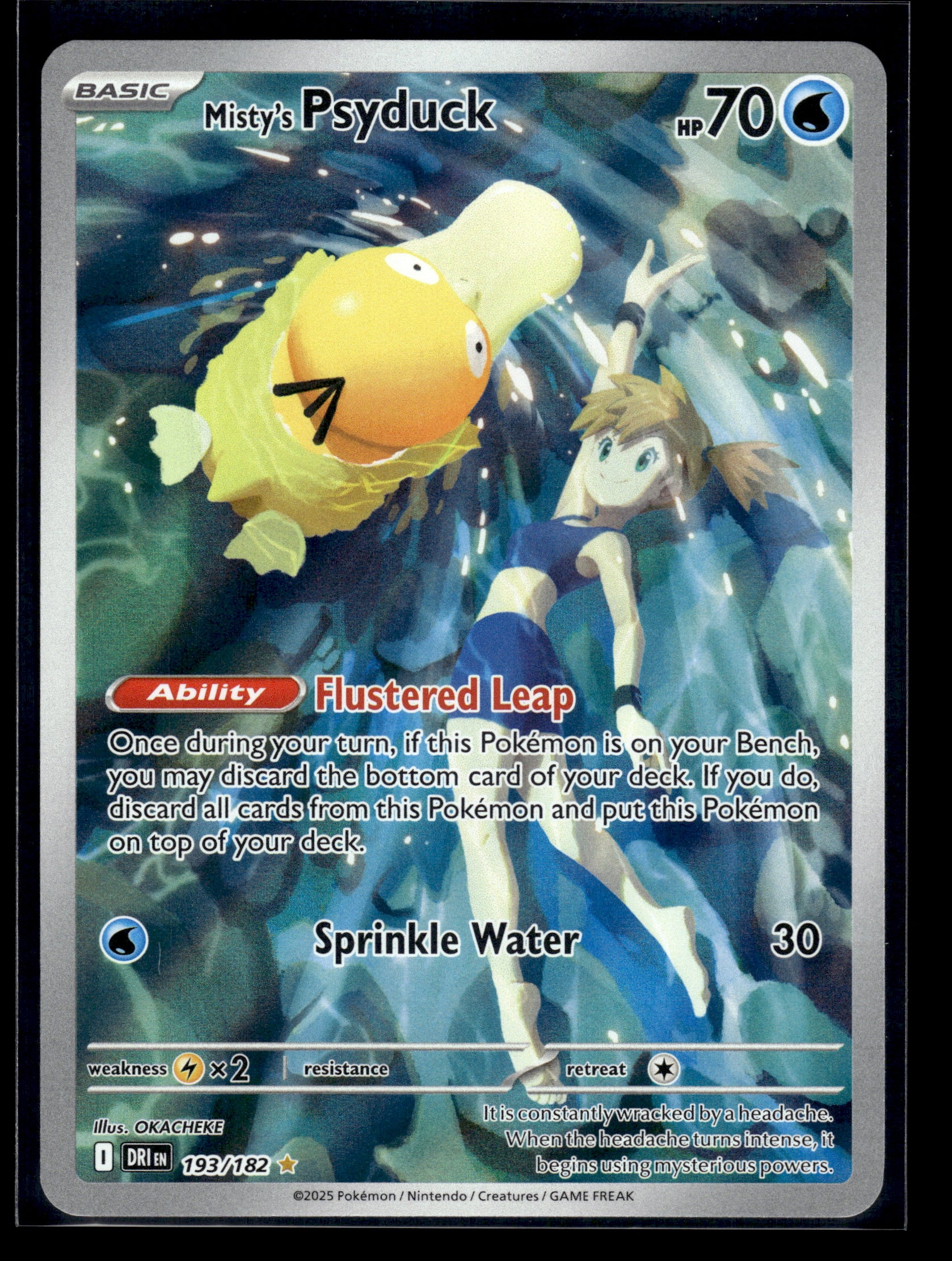 Misty's Psyduck #193/182 Destined Rivals VLP