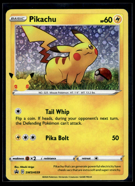 Pikachu #SWSH039 Sword & Shield Promo LP