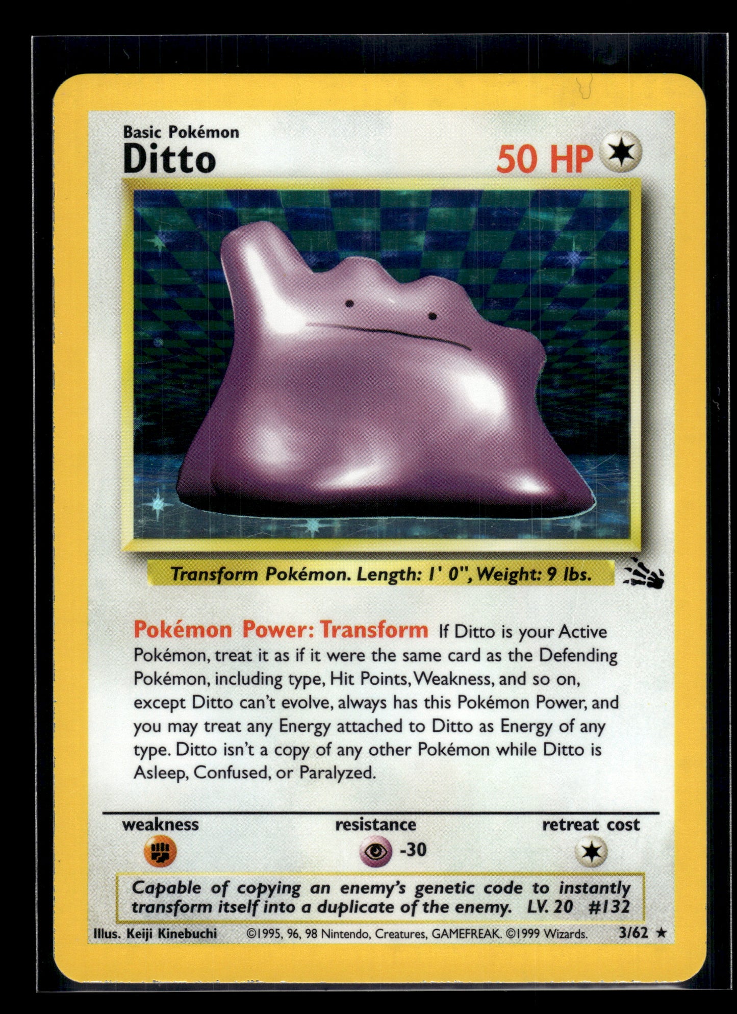 Ditto #03/62 Fossil LP