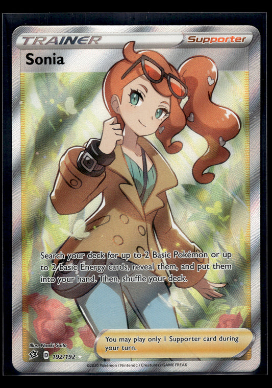 Sonia (Full Art) #192/192 Rebel Clash NM