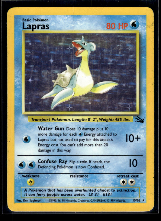 Lapras #10/62 Fossil MP